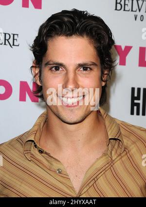 Sean Faris al Nylon Magazine's Music Issue Party tenuto allo SkyBar presso il Mondrian Hotel di Los Angeles, USA. Foto Stock