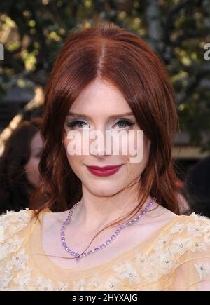 Bryce Dallas Howard alla prima di 'The Twilight Saga: Eclipse' come parte del Los Angeles Film Festival tenuto al Nokia Theatre di Los Angeles, USA. Foto Stock