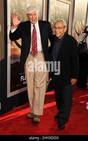 Carl Reiner alla prima di 'flipped' al Cinerama Dome di Los Angeles, USA. Foto Stock