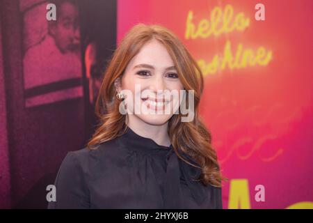 Roma, Italia. 14th Mar 2022. Ludovica Martino partecipa alla prima del film 'la rivolta' di Roma (Photo by Matteo Nardone/Pacific Press) Credit: Pacific Press Media Production Corp./Alamy Live News Foto Stock