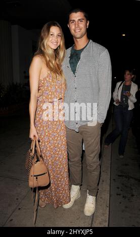 Whitney Port e ben Nemtin durante l'OK Magazine USA Fifth Anniversary Party a la Vida, California Foto Stock