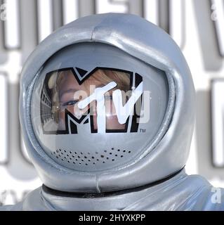 MTV Moon Man arriva per i 2010 MTV Video Music Awards tenuti al Nokia Theatre L.A. Live, California Foto Stock