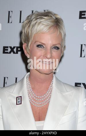 Cindy McCain alla manifestazione ELLE and Express '25 at 25' tenutasi a Pailhouse a Los Angeles, USA. Foto Stock