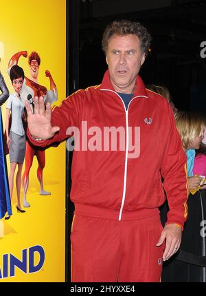 Sarà Ferrell alla prima di 'Megamind' tenutasi al Mann's Chinese Theatre di Los Angeles, USA. Foto Stock