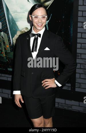 Johnny Weir al 'Harry Potter and the Deathly Hallows: Part 1' New York premiere tenuto ad Alice Tully Hall. Foto Stock