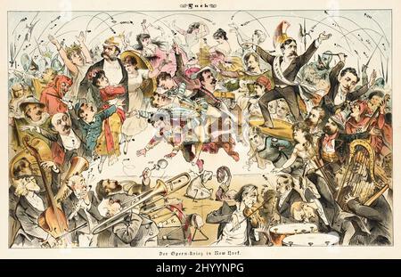 Cartone animato da Puck. Joseph Keppler (Austria, Vienna, Stati Uniti attivi, 1838-1894)Bernhard Gillam (Stati Uniti, 1856-1896). Stati Uniti, 1880-1889. Stampe; litografie. Litografia Foto Stock