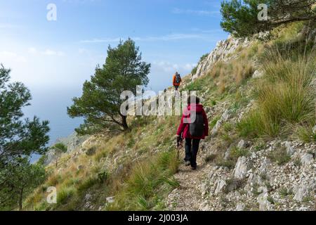 Chiesa di San Costanzo nella penisola sorrentina Foto Stock