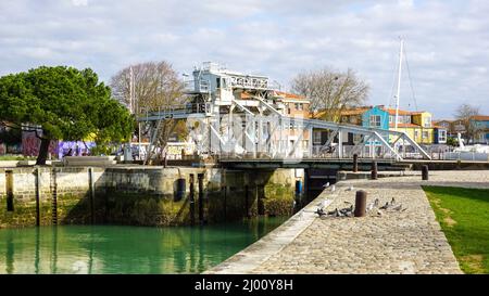Il distretto del 'Gabut' a la Rochelle (Francia) Foto Stock