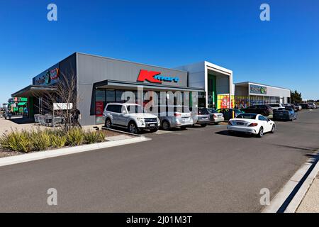 Ballarat Australia / Delacombe Town Center Shopping Complex. Foto Stock