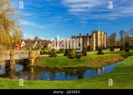 Il castello di Hever, Kent. Foto Stock