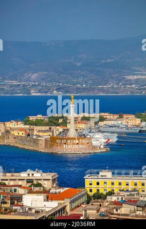 Messina, Sicilia, Italia, Mediterraneo, Europa Foto Stock