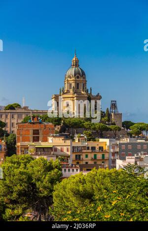 Sacrario di Cristo Re, Messina, Sicilia, Italia, Europa Foto Stock