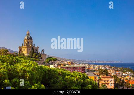 Sacrario di Cristo Re, Messina, Sicilia, Italia, Mediterraneo, Europa Foto Stock