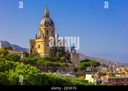 Sacrario di Cristo Re, Messina, Sicilia, Italia, Europa Foto Stock