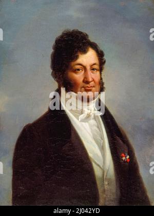 Louis Philippe i (1773-1850), re di Francia (1830-1848), dipinto ritratto a olio su tela di Pierre Roch Vigneron, 1831 Foto Stock