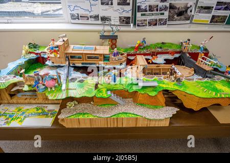Surrey Heath Museum and Gallery a Camberley, Surrey, Inghilterra, Regno Unito Foto Stock