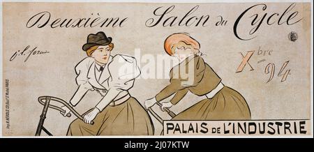 Deuxième Salon du Cycle. Museo: COLLEZIONE PRIVATA. AUTORE: JEAN LOUIS FORAIN. Foto Stock