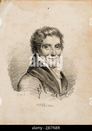 Ritratto del pittore Pierre-Paul Prud'hon (1758-1823). Museo: Musée Carnavalet, Parigi. Autore: ANONIMO. Foto Stock