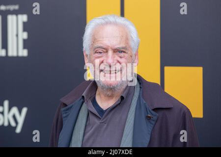 Roma, Italia. 16th Mar 2022. Giorgio Colangeli partecipa alla fotocellula della serie televisiva 'il Re' di Roma (Photo by Matteo Nardone/Pacific Press) Credit: Pacific Press Media Production Corp./Alamy Live News Foto Stock