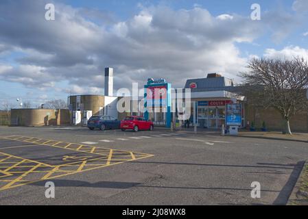 Washington MOTO Motorway Service Station sulla A1(M) nella contea di Durham, Inghilterra Regno Unito Foto Stock