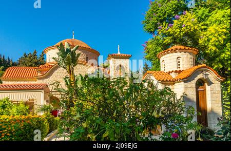 Agios Georgios Alamanou Monagroulli monastero ortodosso, Limassal, Cipro Foto Stock