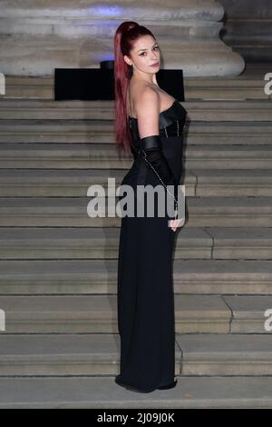 Londra, Regno Unito. 17th Mar 2022. Sofia ASiR arriva allo Special Screening of Moon Knight giovedì 17 marzo 2022 al British Museum Credit: Julie Edwards/Alamy Live News Foto Stock