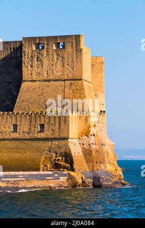 Castel dell'Ovo, Napoli, Regione Campania, Italia Foto Stock