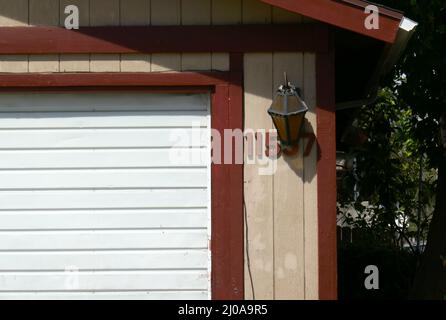 North Hollywood, California, USA 17th Marzo 2022 l'ex/Final Home di Actor Herve Villachaize dove si suicidò a 11537 Killion Street a North Hollywood, California, USA. Foto di Barry King/Alamy Stock Foto Foto Stock