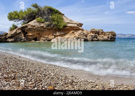 Platia de S'illot Foto Stock