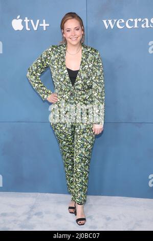 Los Angeles, Stati Uniti. 17th Mar 2022. Natalie Sandy alla prima mondiale di Apple TV di WeCrashed al Museo dell'Accademia di Los Angeles, California, il 17 marzo 2022. Credit: Faye Sadou/Media Punch/Alamy Live News Foto Stock