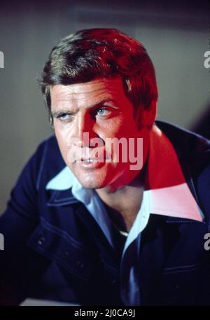 LEE MAJORS NEL SEI MILIONI DI DOLLARI UOMO (1974), DIRETTO DA RICHARD DONNER, RICHARD IRVING, JERRY LONDON E ERNEST PINTOFF. Credito: Universal Pictures Televisione / Album Foto Stock