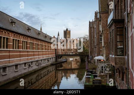 Chiesa di San Nicola - Gent Belgio - Gent Belgien Foto Stock