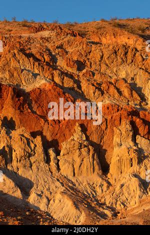 Red Rooster, Red Rock Canyon state Park, California Foto Stock