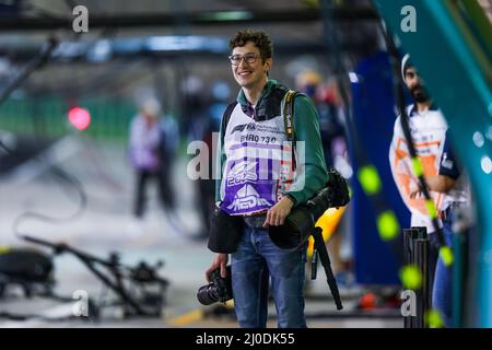 Nel corso della Formula 1 Gulf Air Bahrain Grand Prix 2022, 1st round del FIA Formula uno World Championship 2022, sul circuito Internazionale del Bahrain, dal 18 al 20 marzo 2022 a Sakhir, Bahrain - Foto: Florent Gooden/DPPI/LiveMedia Foto Stock