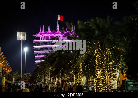 Sakhir, Bahrein. 17th Mar 2022. Track Impression, F1 Gran Premio del Bahrain al Bahrain International Circuit il 17 marzo 2022 a Sakhir, Bahrain. (Foto di ALTO DUE) credito: dpa/Alamy Live News Foto Stock