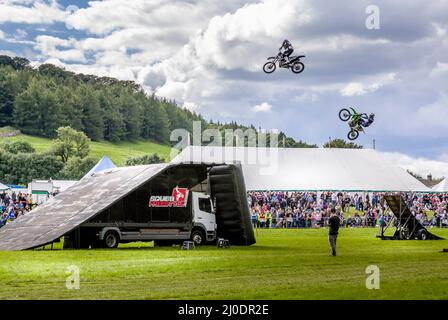 Freestyle Moto cross team 2 Foto Stock