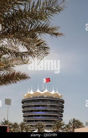 Sakhir, Bahrein. 17th Mar 2022. Track Impression, F1 Gran Premio del Bahrain al Bahrain International Circuit il 17 marzo 2022 a Sakhir, Bahrain. (Foto di ALTO DUE) credito: dpa/Alamy Live News Foto Stock