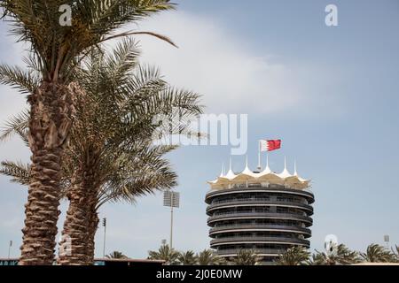 Sakhir, Bahrein. 17th Mar 2022. Track Impression, F1 Gran Premio del Bahrain al Bahrain International Circuit il 17 marzo 2022 a Sakhir, Bahrain. (Foto di ALTO DUE) credito: dpa/Alamy Live News Foto Stock