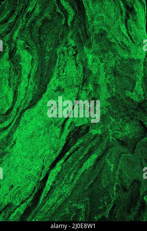 Tessuto di pietra verde con macchie primo piano Foto Stock