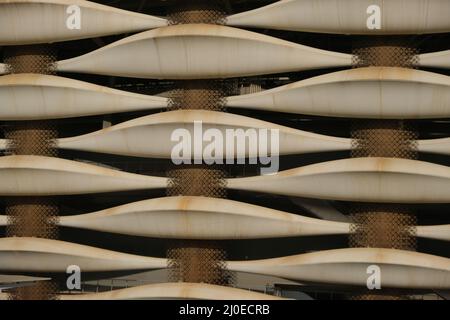 Basra, iraq - 17 marzo 2022: Foto il grande stadio di calcio nella città di Basra Foto Stock