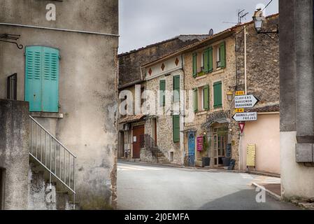 Case nel sud della francia Foto Stock