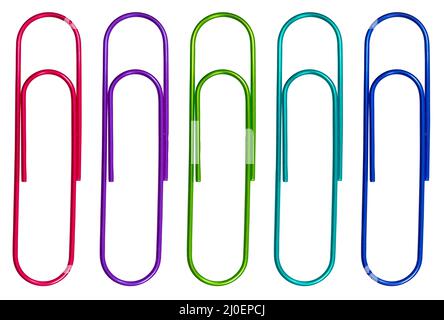 Graffette isolate multicolore Foto Stock