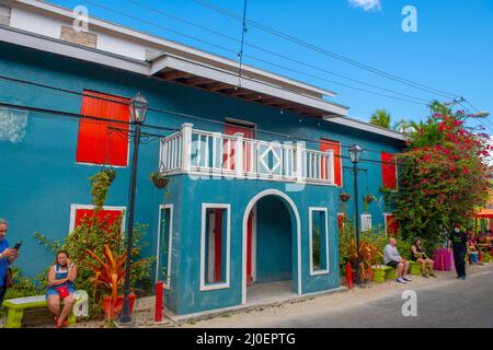 Heritage Village by Gray Cliff on Hill Street nella storica Nassau, New Providence Island, Bahamas. Foto Stock