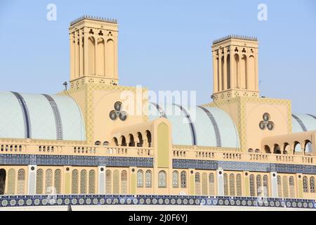 Suk centrale a Sharjah, Emirati Arabi Uniti Foto Stock