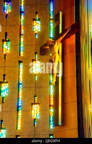 Annunciazione della Beata Vergine Maria Chiesa Cattolica, Toronto, Canada Foto Stock