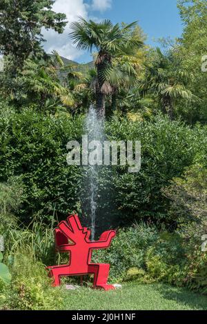 AndrÃ Heller Giardino Botanico Foto Stock