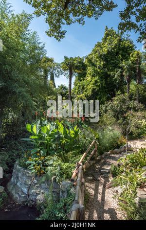 AndrÃ Heller Giardino Botanico Foto Stock