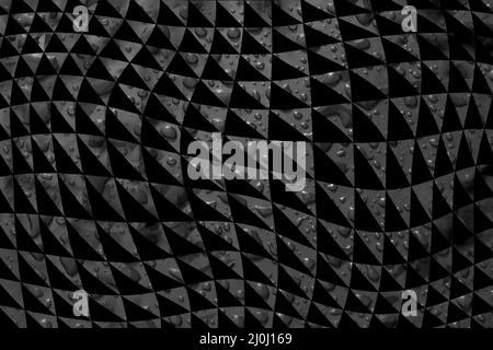 DESIGN CONTEMPORANEO: Dove cade la pioggia Foto Stock