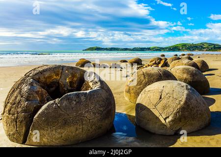 I grandi massi sferici Foto Stock