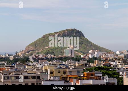 Pietra Pontal nel quartiere di Recreio dos Bandeirantes a Rio de Janeiro, Brasile. Foto Stock